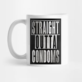 Straight Outta Condoms Mug